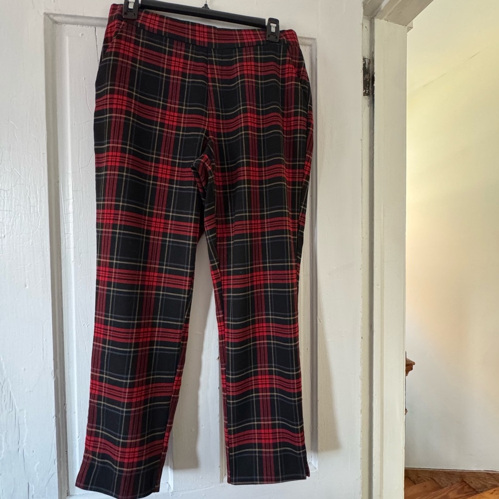 Zara plaid pants